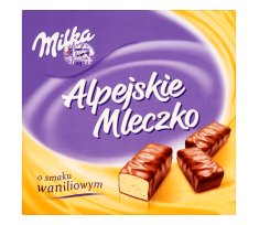 Milka Alpine Milk Vanilla 350 GR