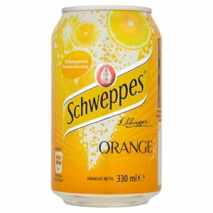 Schweppes Orange Cans 330ml