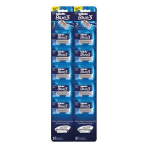 Gillette Blue III 10pcs