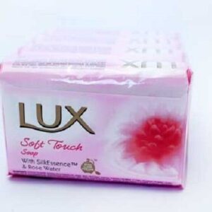 Lux Soft Touch Soap with SilkEssence & Rose Water Multi Pack (12 X 100g)