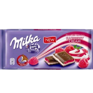 Milka Chocolate Raspberry Cream 100g