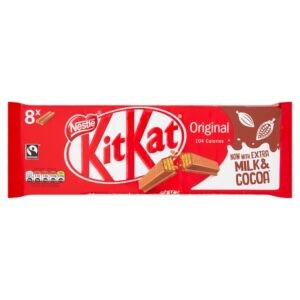 KITKAT 2FINGER MILK 8-PACK 166,4g