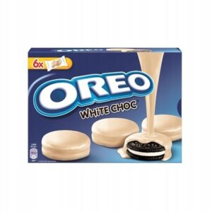 Milka Oreo cookies covered in white chocolate 246g