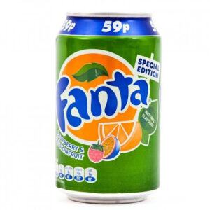 Fanta Raspberry & Passionfruit Cans 330ml