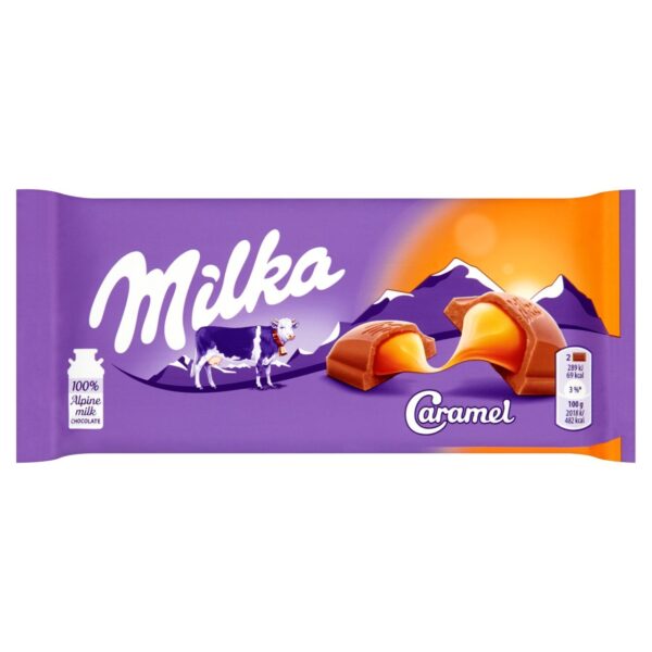 Milka Chocolate Caramel 100 g