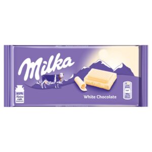 Milka White Chocolate 100 g