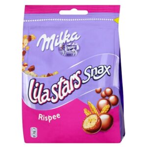 Milka Lila Stars Snax Rispee 160 g