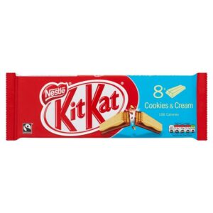 KITKAT 2FINGER COOKIES & CREAM 8-PACK 166,4g